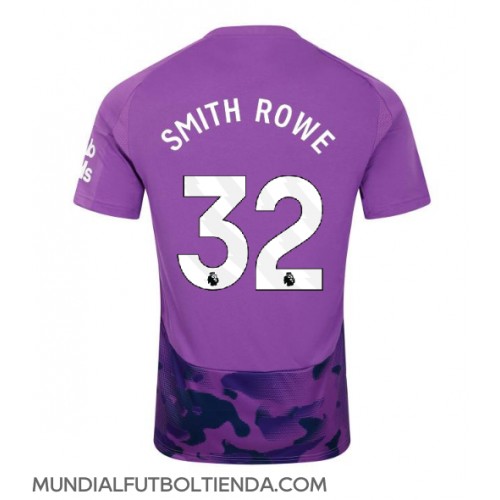 Camiseta Fulham Emile Smith Rowe #32 Tercera Equipación Replica 2024-25 mangas cortas